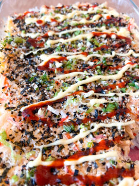 TikTok Viral Sushi Bake - Viral TikTok Asian recipes!