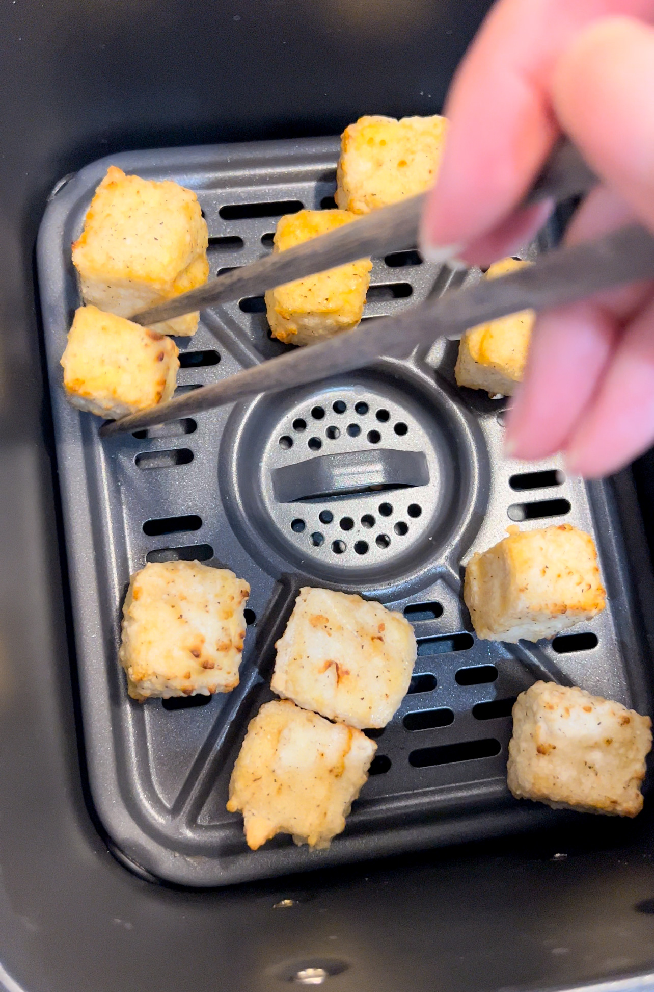 Crispy Oven-fried Tofu - Viral TikTok Asian recipes!