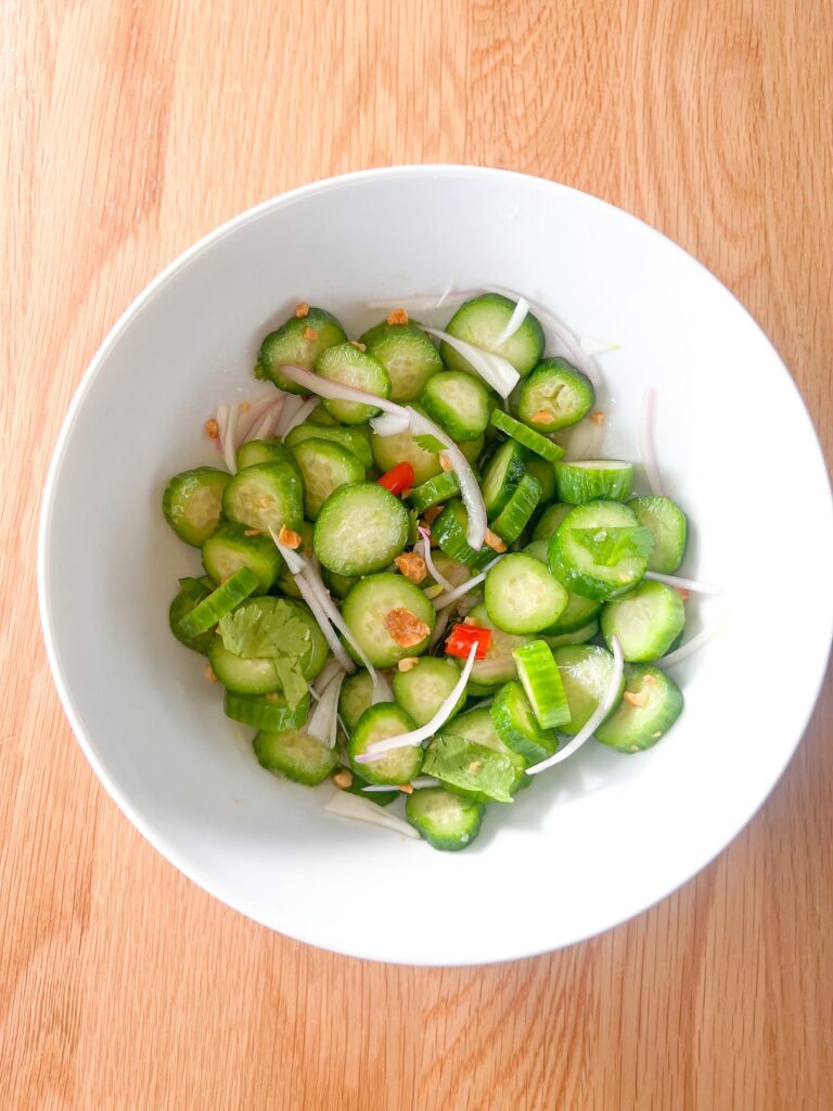 Vietnamese-inspired Cucumber Salad