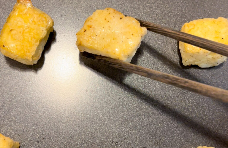 oven-fried tofu