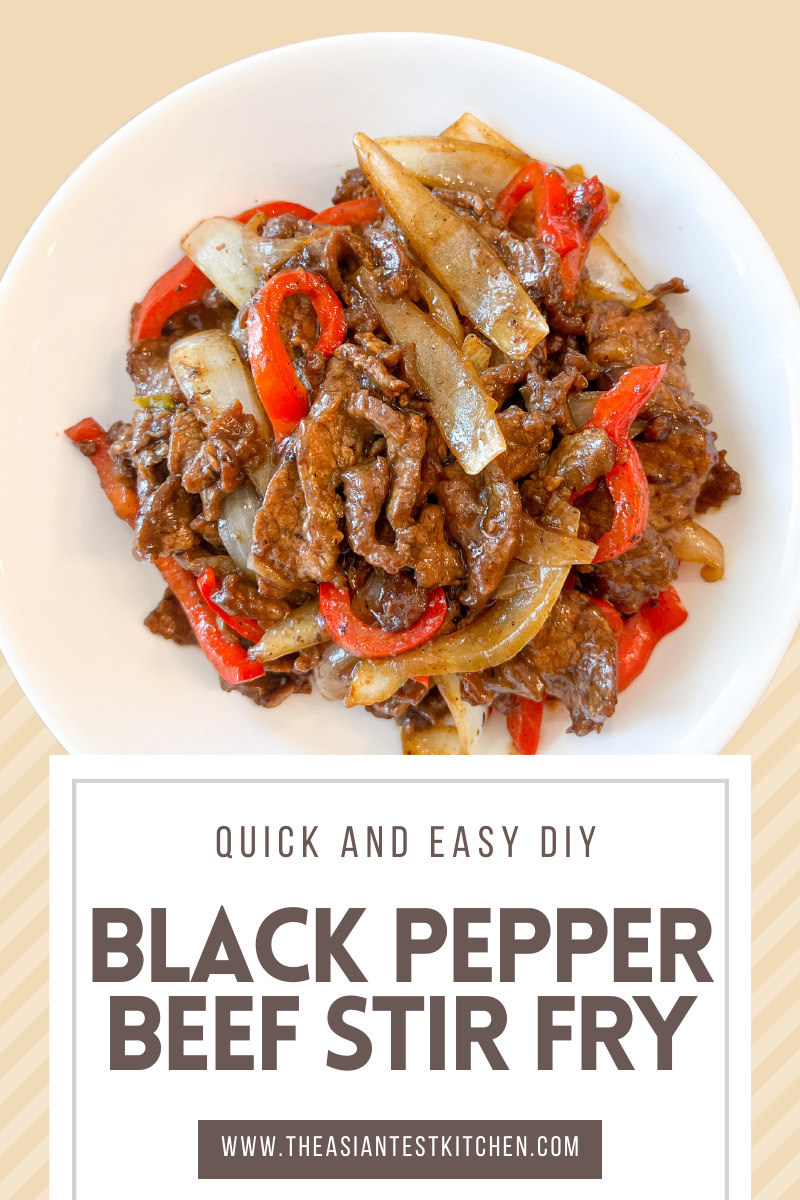 Black Pepper Beef Stir Fry