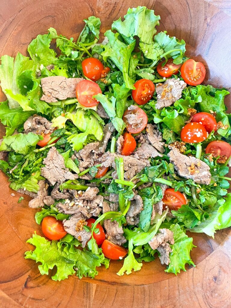 Vietnamese Beef Watercress Salad