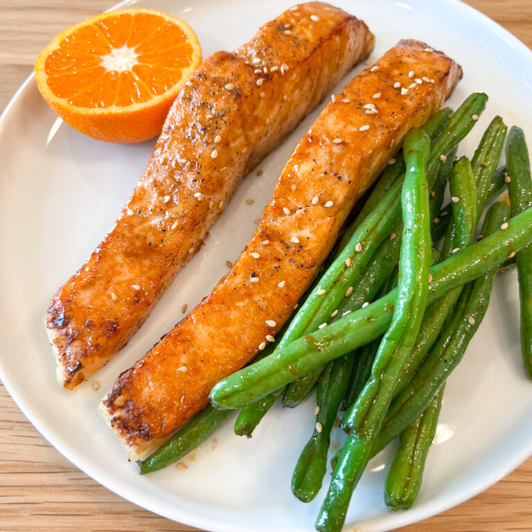 orange salmon