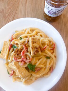creamy tom yum udon
